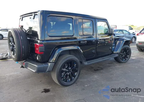 2022 Jeep Wrangler 4Xe Unlimited Sahara 4X4 from USA, damaged, VIN 1C4JJXP6XNW277912